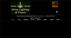 Desktop Screenshot of homelightinginc.com